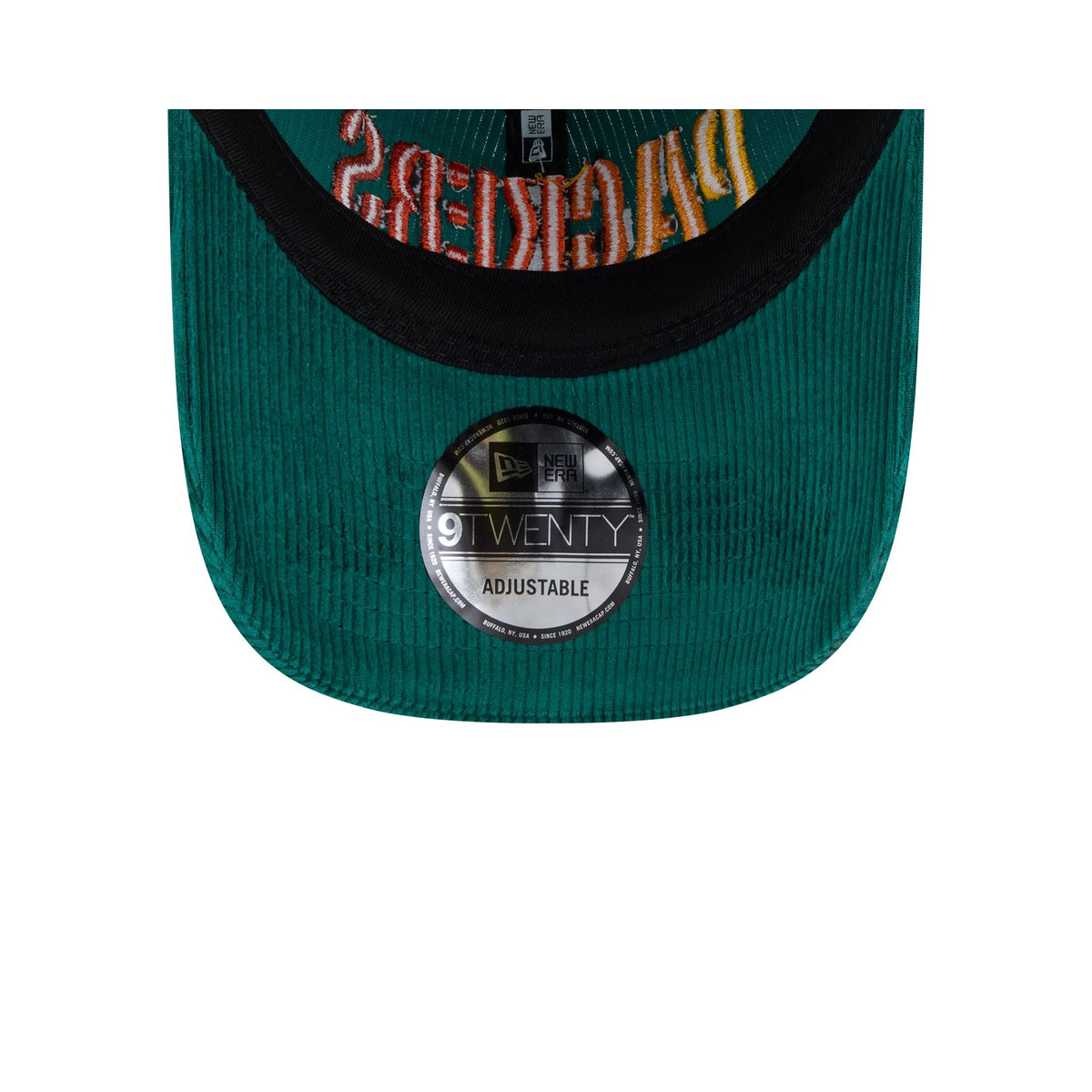 Green Bay Packers Gradient Corduroy 9TWENTY Adjustable Hat