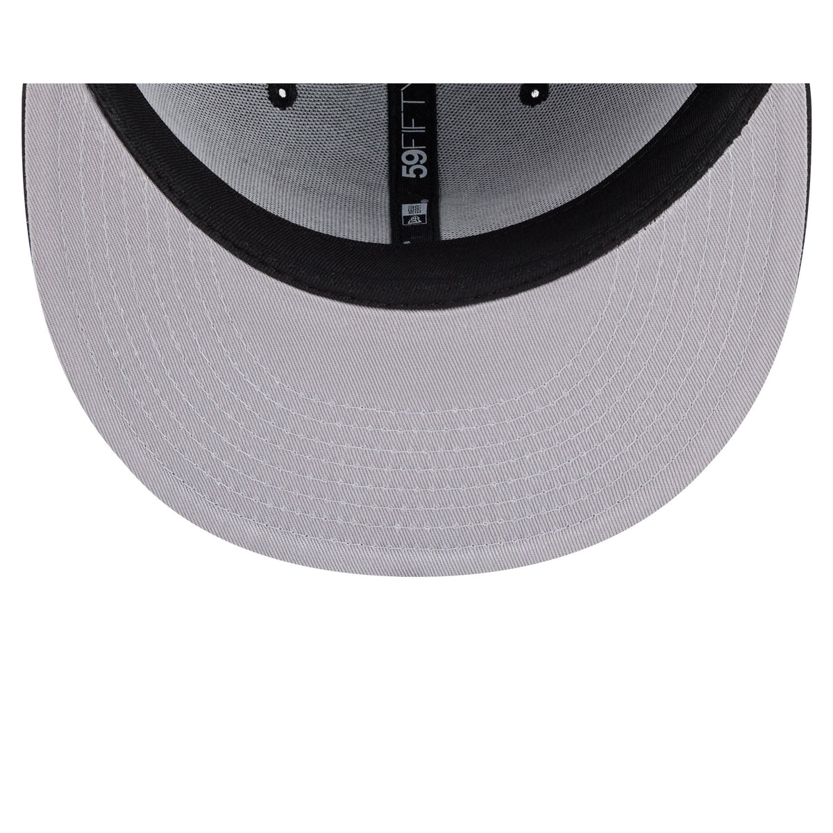 Seattle Seahawks Black and White Basic 59FIFTY Fitted Hat