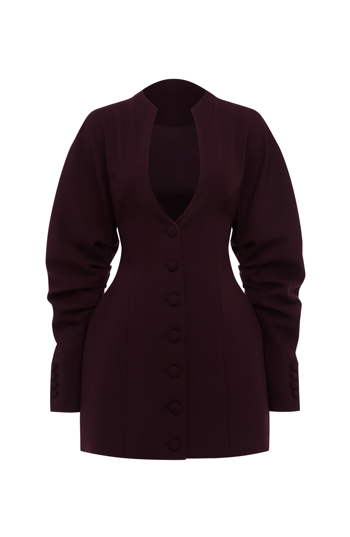 Cody Mini Dress - Plum