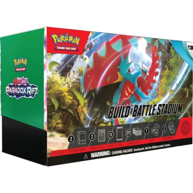 🔥2026 Christmas Gift🎄: Scarlet & Violet - Paradox Rift Build & Battle Stadium