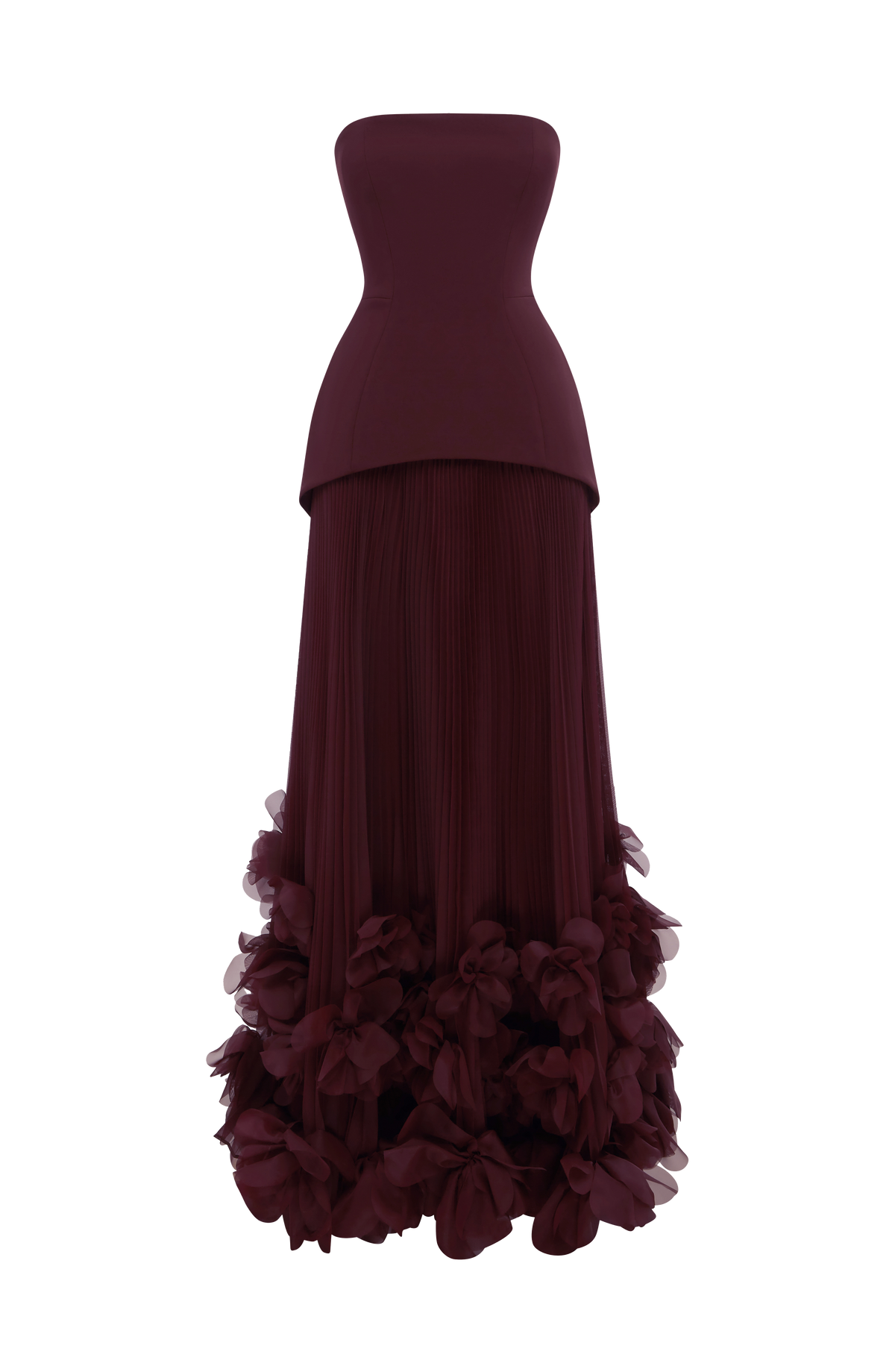 Seraphina Gown - Cherry Lacquer