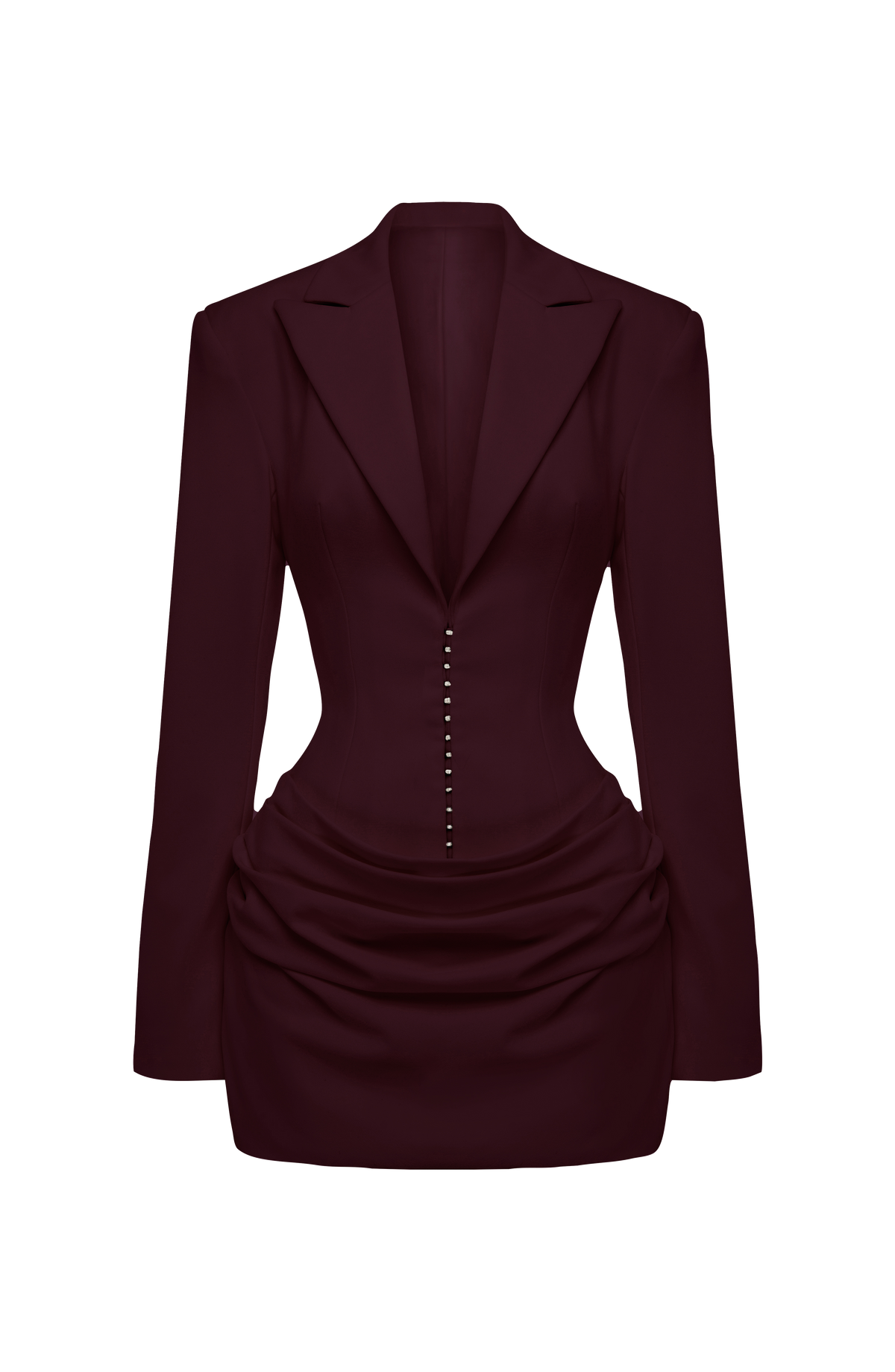 Susie Mini Dress - Plum