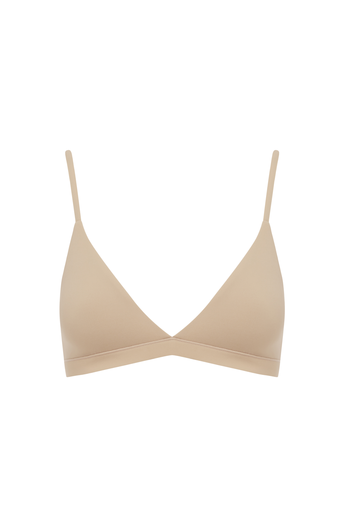 SoftForm Triangle Bralette - Clay