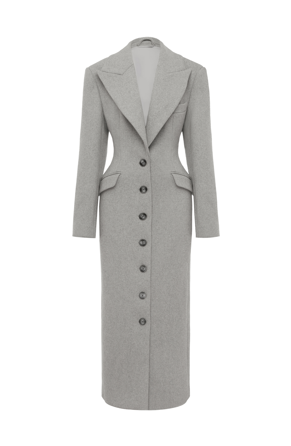 Ursula Coat - Light Grey