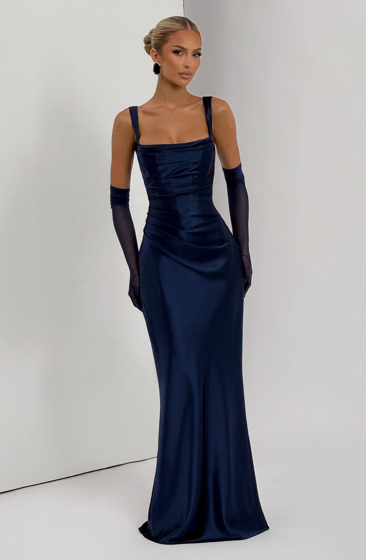 Calanthe Maxi Dress - Navy