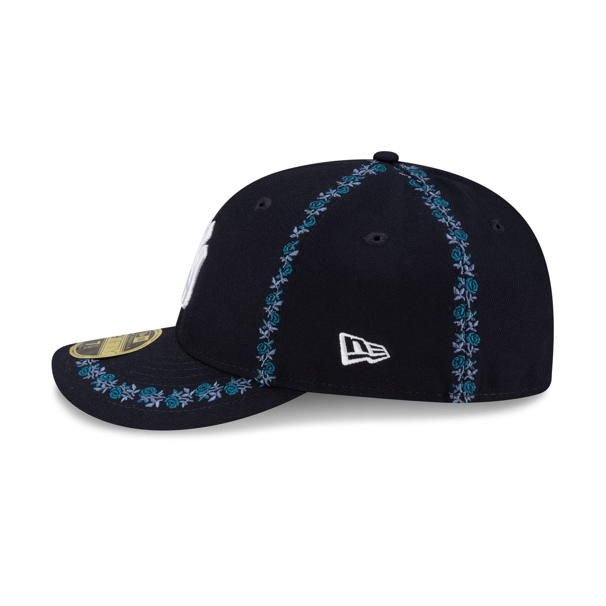 New York Yankees Rose Emblem Low Profile 59FIFTY Fitted Hat