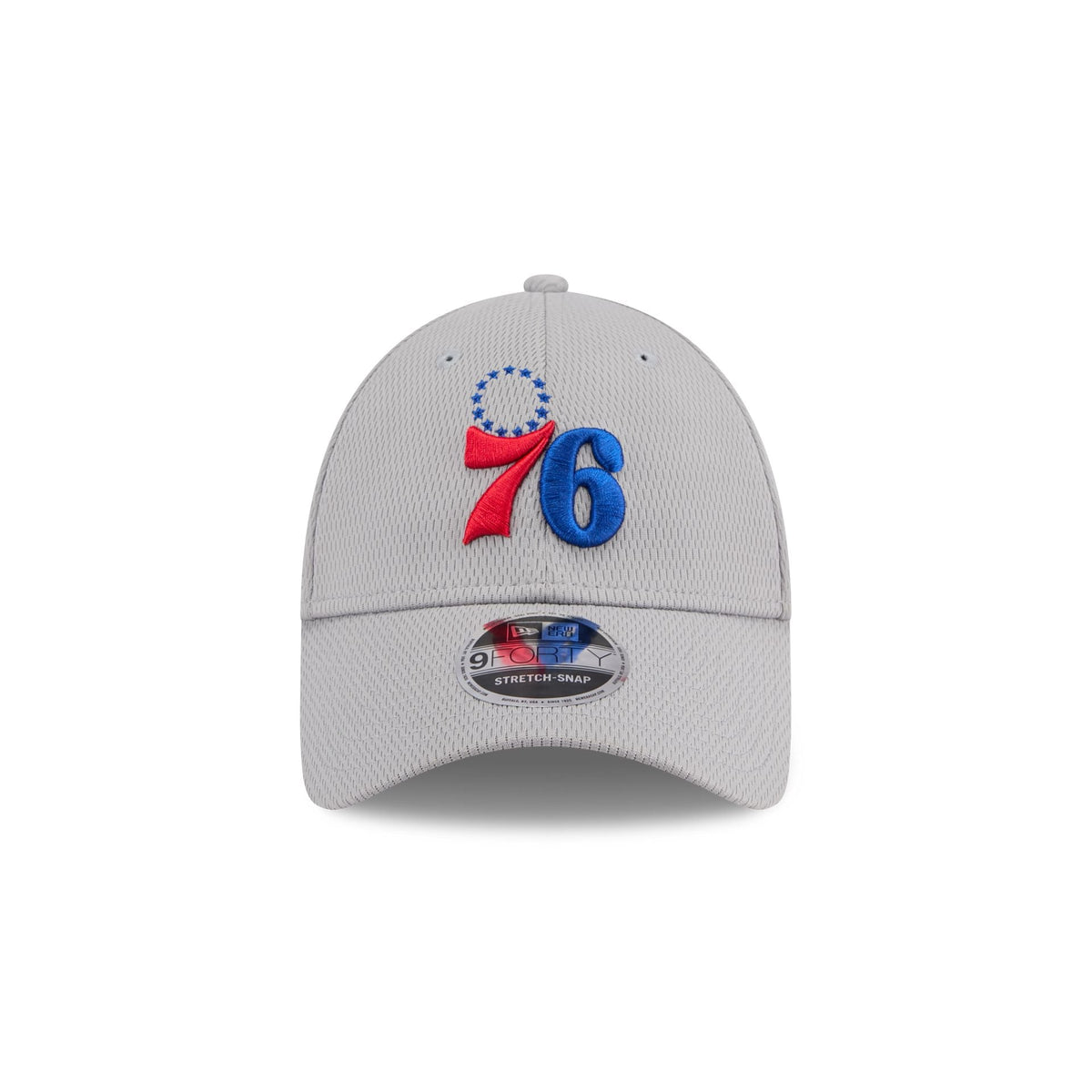 Philadelphia 76ers Gray 9FORTY Stretch-Snap Hat