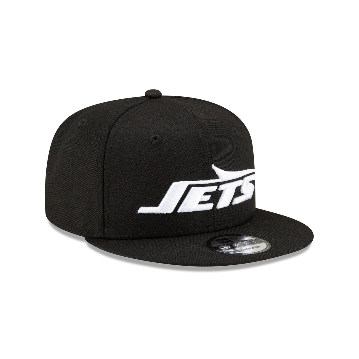 New York Jets Black & White 9FIFTY Snapback