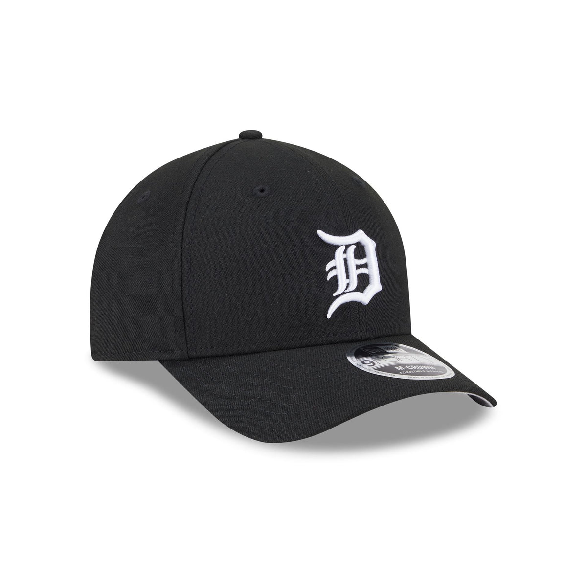 Detroit Tigers Black Authentic Collection 9FORTY M-Crown Snapback Hat