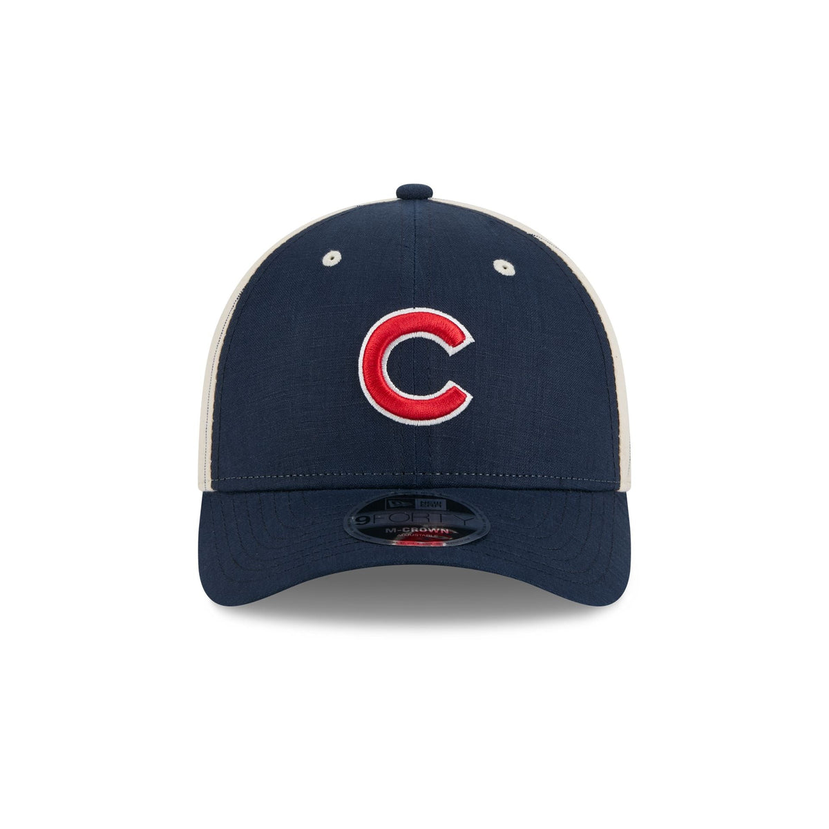Chicago Cubs Linen 9FORTY M-Crown Snapback Hat