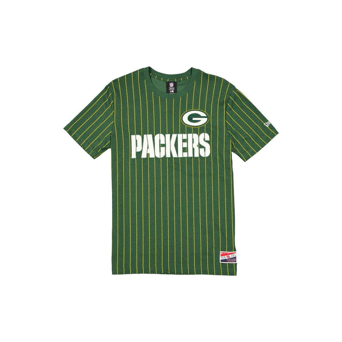 Green Bay Packers Throwback Retro Pinstripe T-Shirt