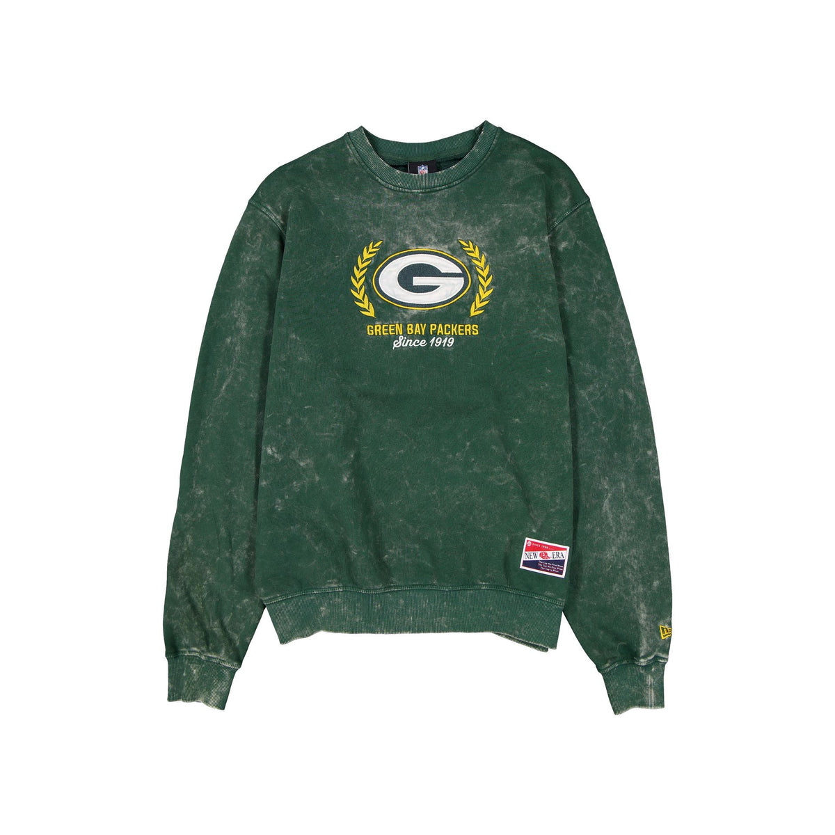 Green Bay Packers Throwback Washed Crewneck