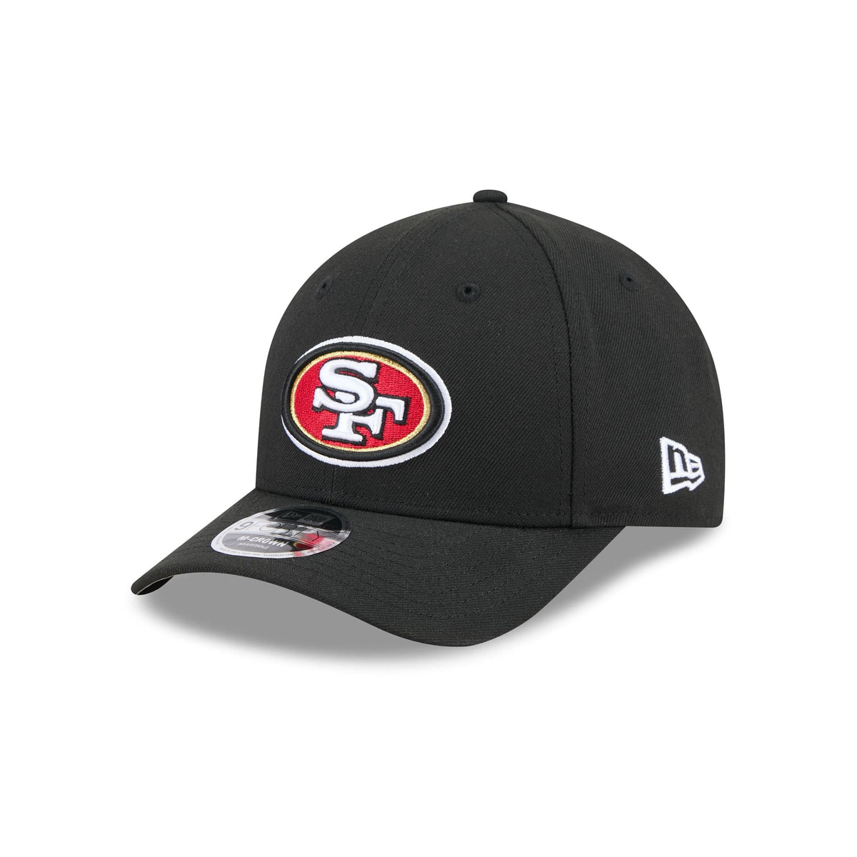 San Francisco 49ers Team Black 9FORTY M-Crown Snapback Hat