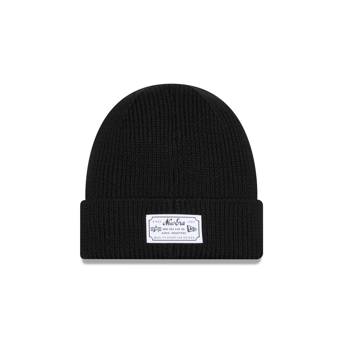 Alpha Industries x Toronto Raptors Black Cuff Knit Hat