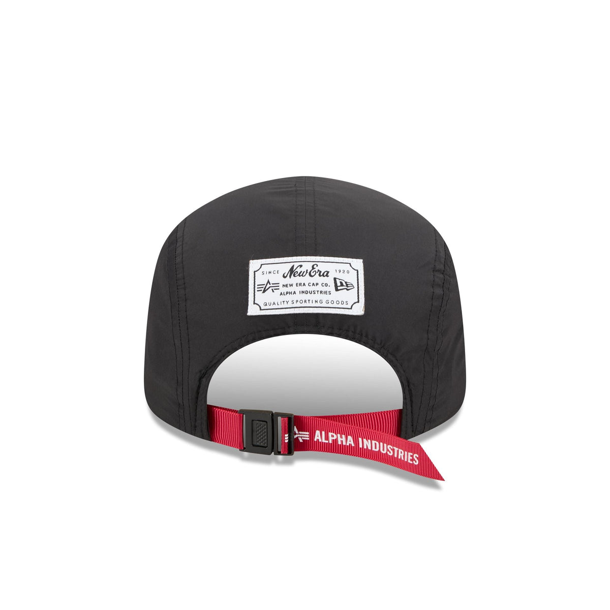 Alpha Industries x Chicago Bulls Black Runner Adjustable Hat