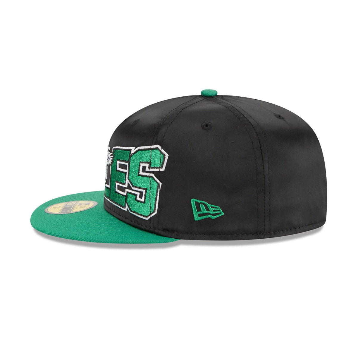 Philadelphia Eagles Bold Satin 59FIFTY Fitted Hat