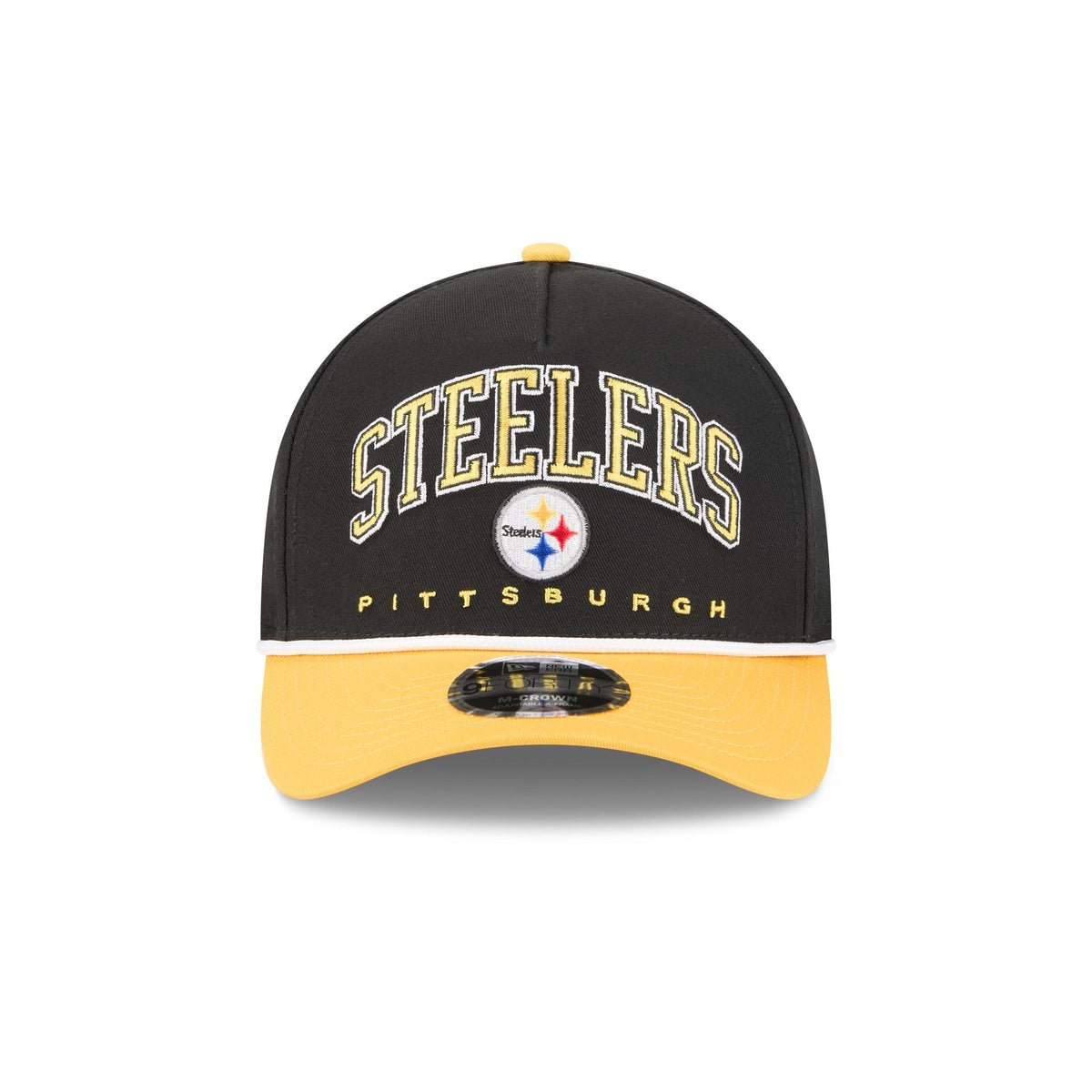 Pittsburgh Steelers Arch 9FORTY M-Crown A-Frame Snapback Hat