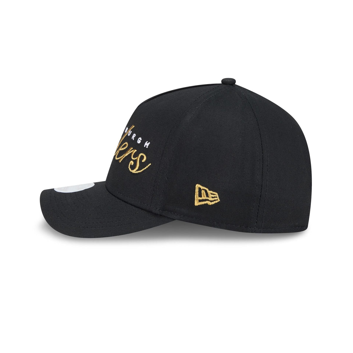 Pittsburgh Steelers Metallic Women's 9FORTY M-Crown A-Frame Snapback Hat