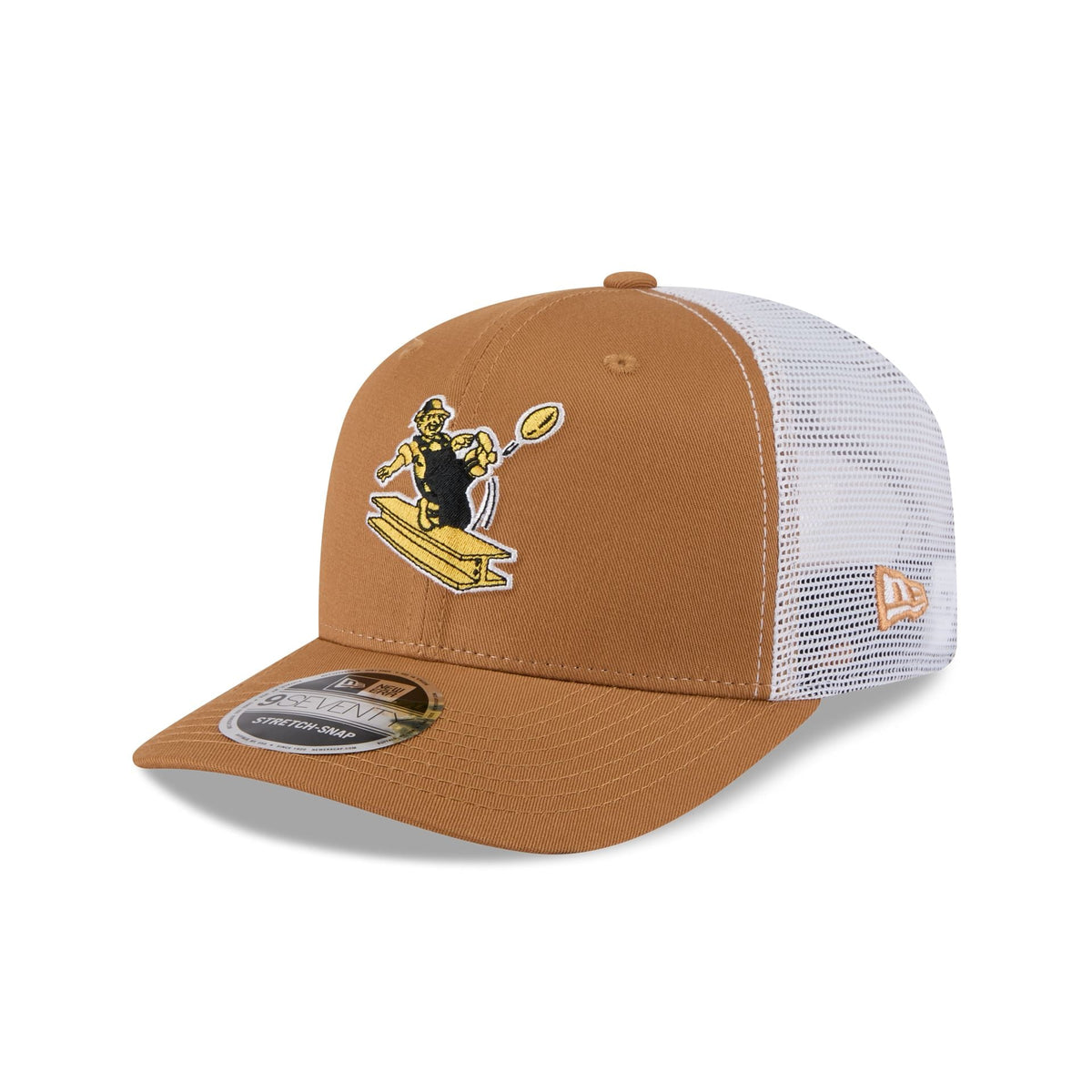 Pittsburgh Steelers Bronze 9SEVENTY Trucker Hat