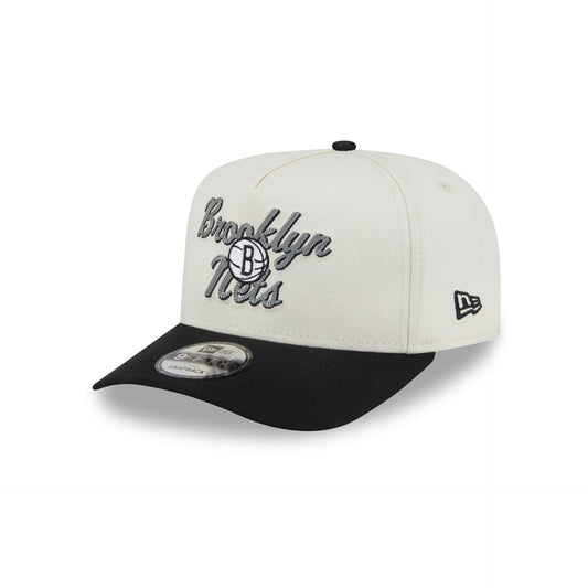 Brooklyn Nets Chainstitch 9FIFTY A-Frame Snapback Hat