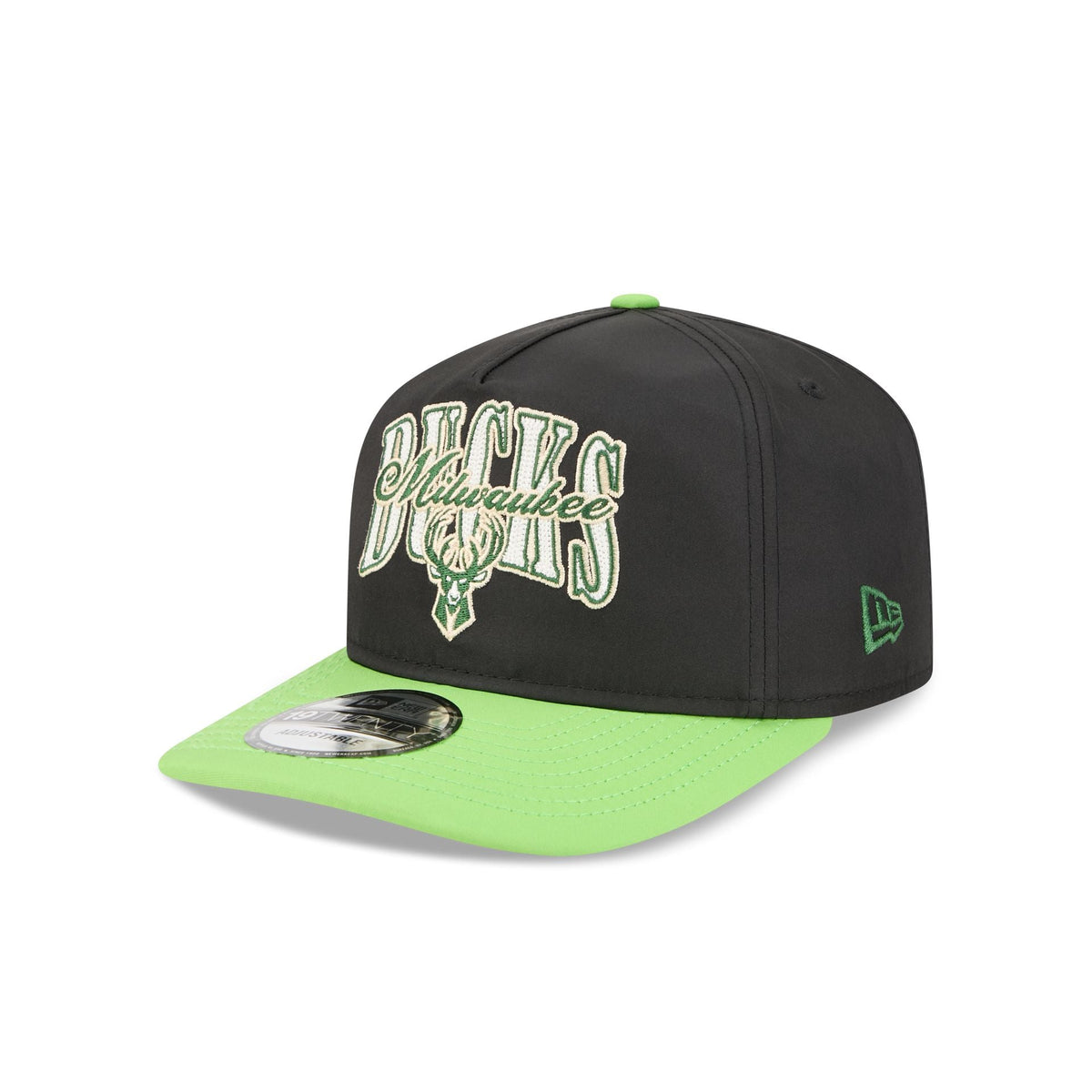 Milwaukee Bucks Dual Logo 19TWENTY Adjustable Hat