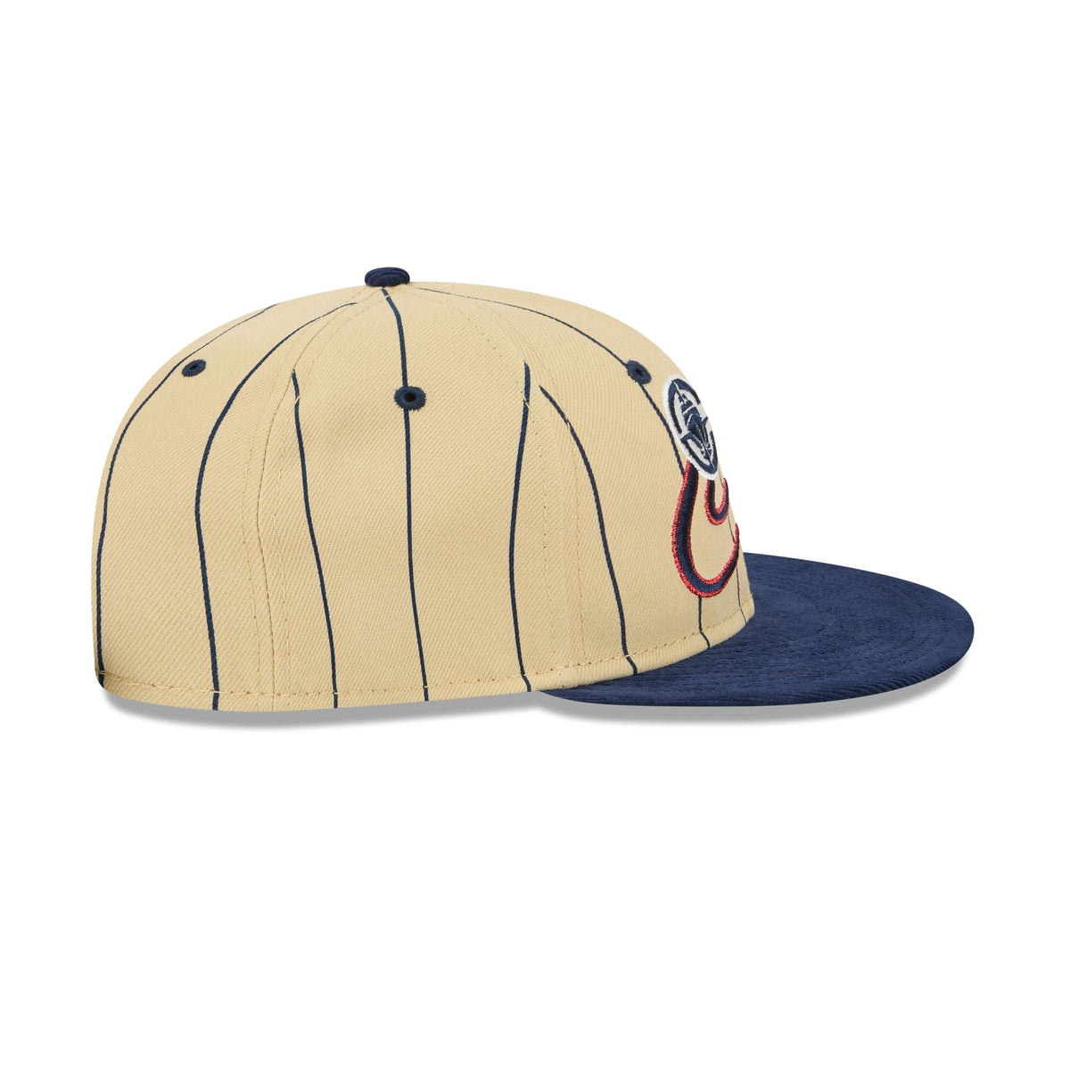 Los Angeles Clippers Pinstripe Script Retro Crown 9FIFTY Adjustable Hat