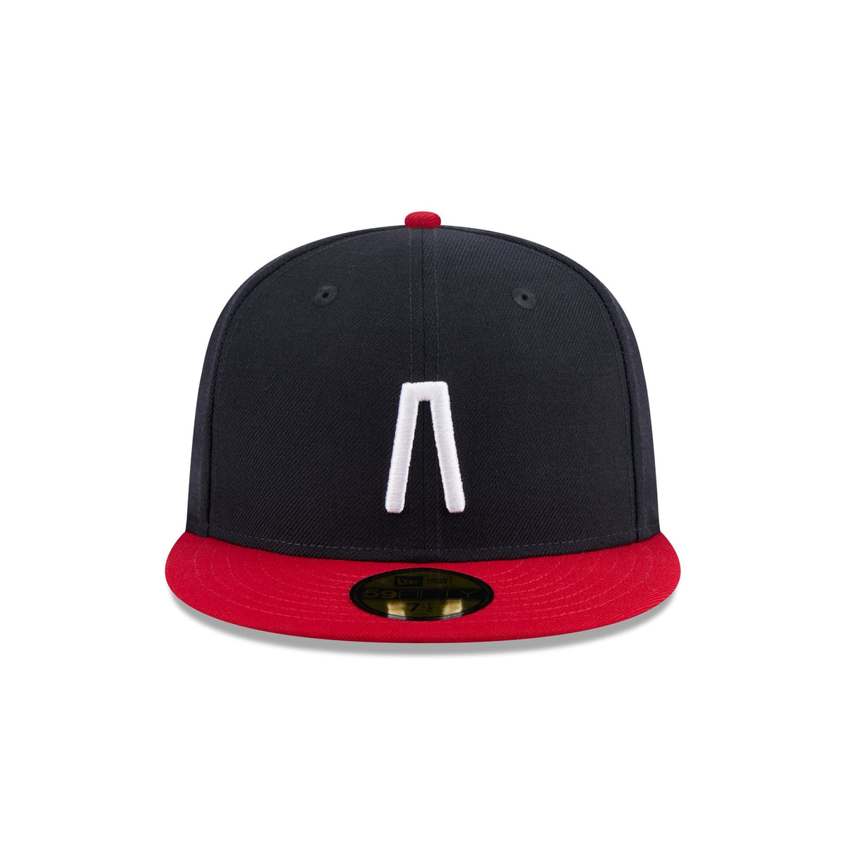 Fear of God Essentials MLB Red Visor 59FIFTY Fitted Hat