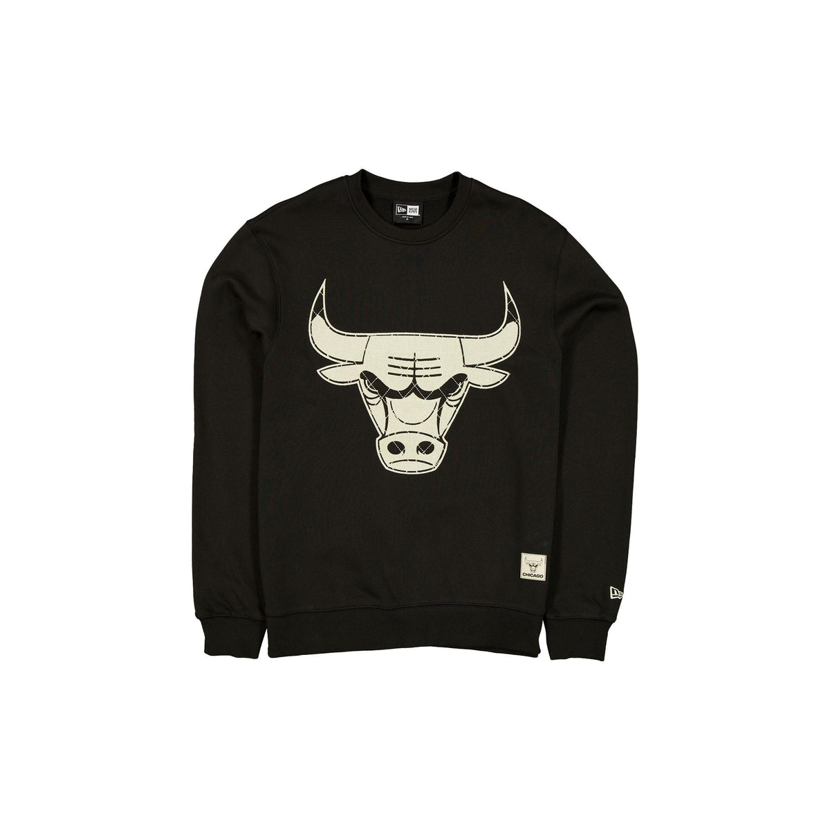 Chicago Bulls Quilted Crewneck