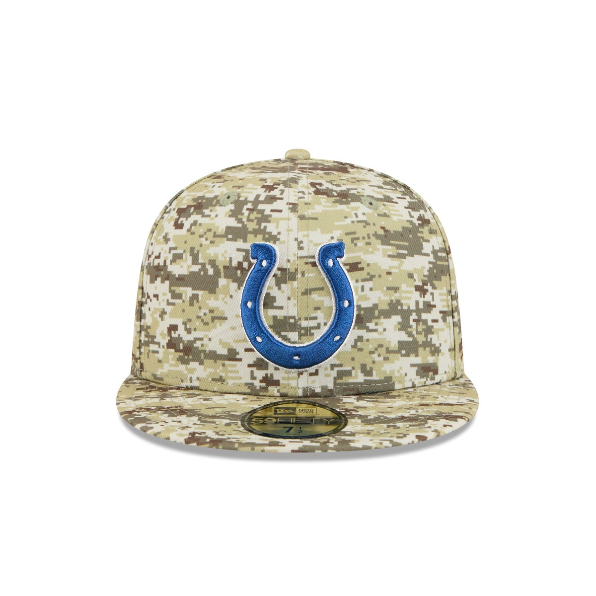 Indianapolis Colts 2025 Salute to Service Fan Gear 59FIFTY Fitted Hat