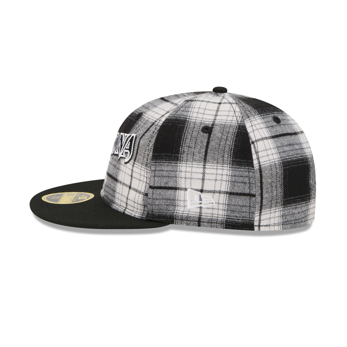 Arizona Diamondbacks Grunge Plaid Retro Crown 59FIFTY Fitted Hat