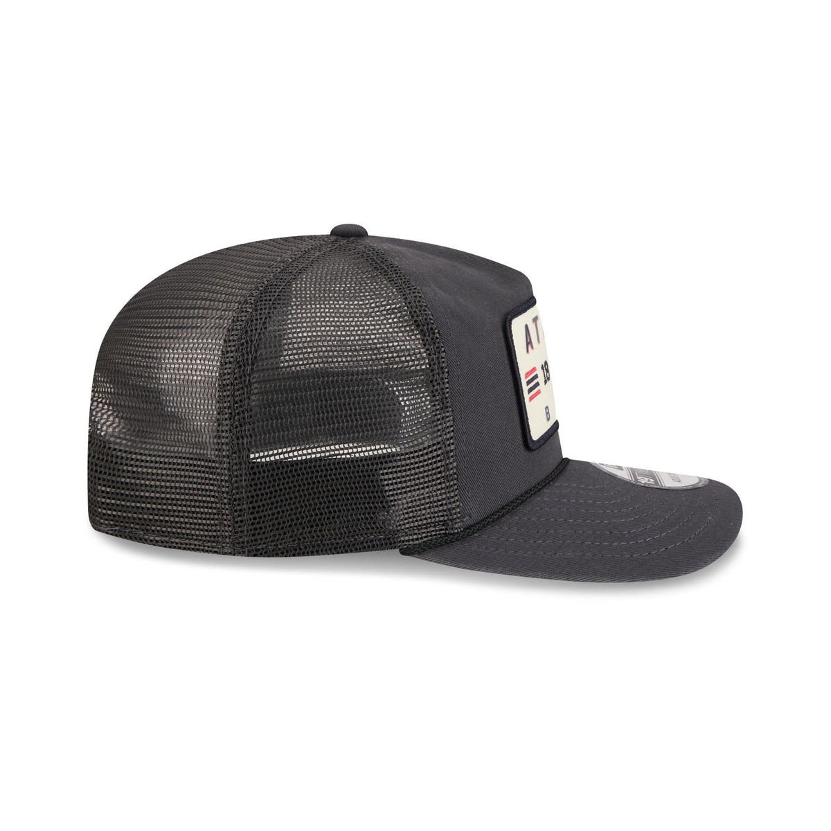 Atlanta Braves Washed Graphite 19TWENTY Trucker Hat