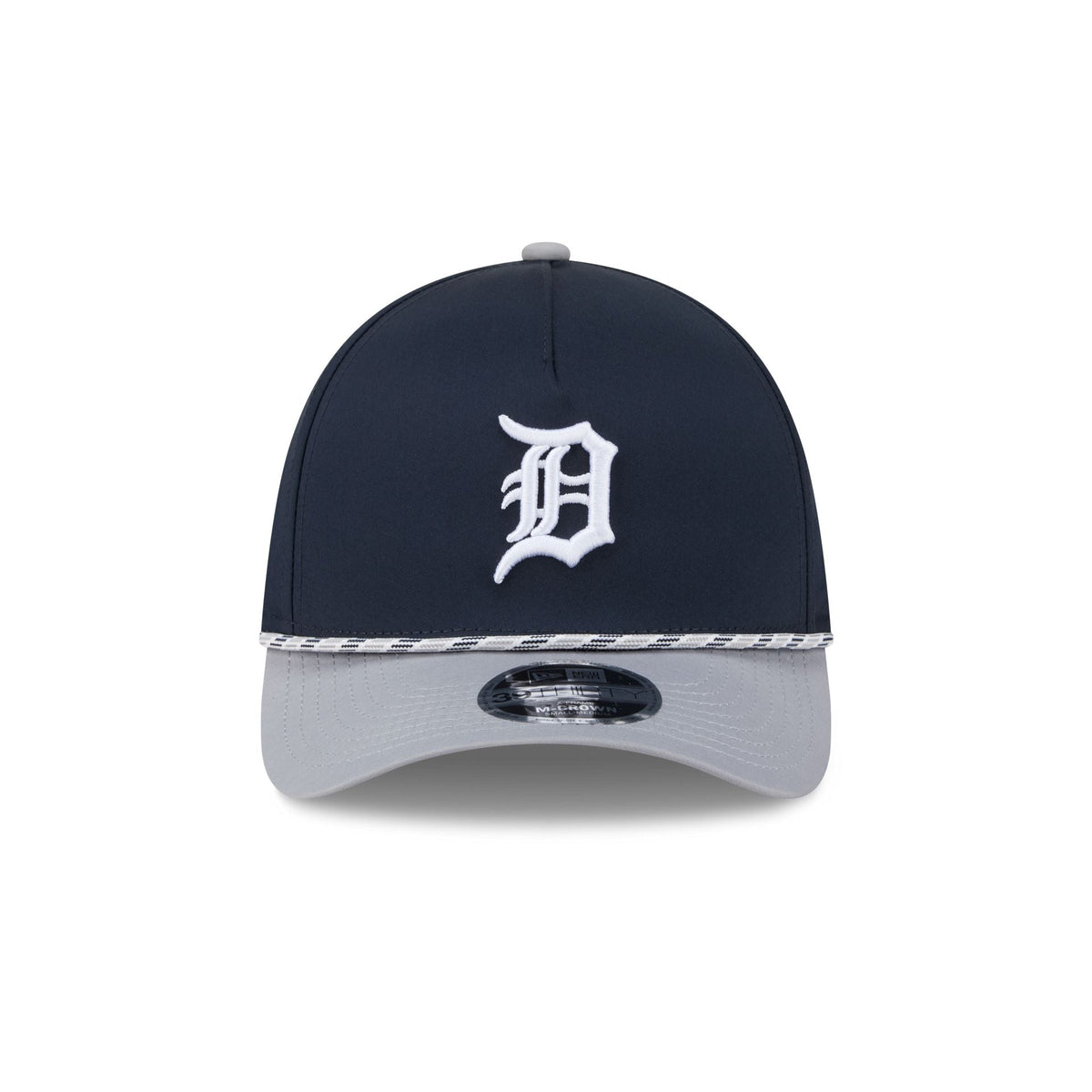 Detroit Tigers Rope 39THIRTY M-Crown A-Frame Stretch Fit Hat