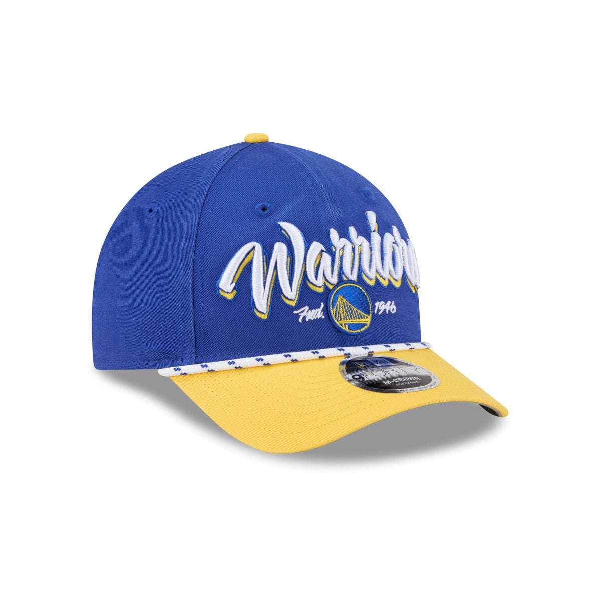 Golden State Warriors Team Loyal 9FORTY M-Crown Snapback Hat