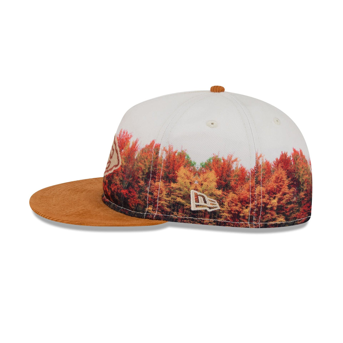 Kansas City Chiefs Fall Forest Retro Crown 9FIFTY Adjustable Hat