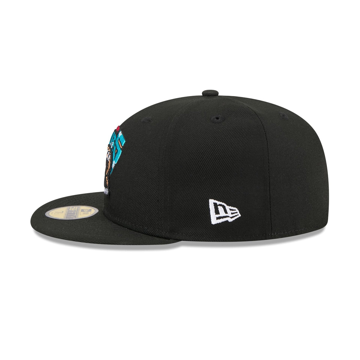 Vancouver Grizzlies 1995-2001 Hardwood Classics Sidepatch 59FIFTY Fitted Hat