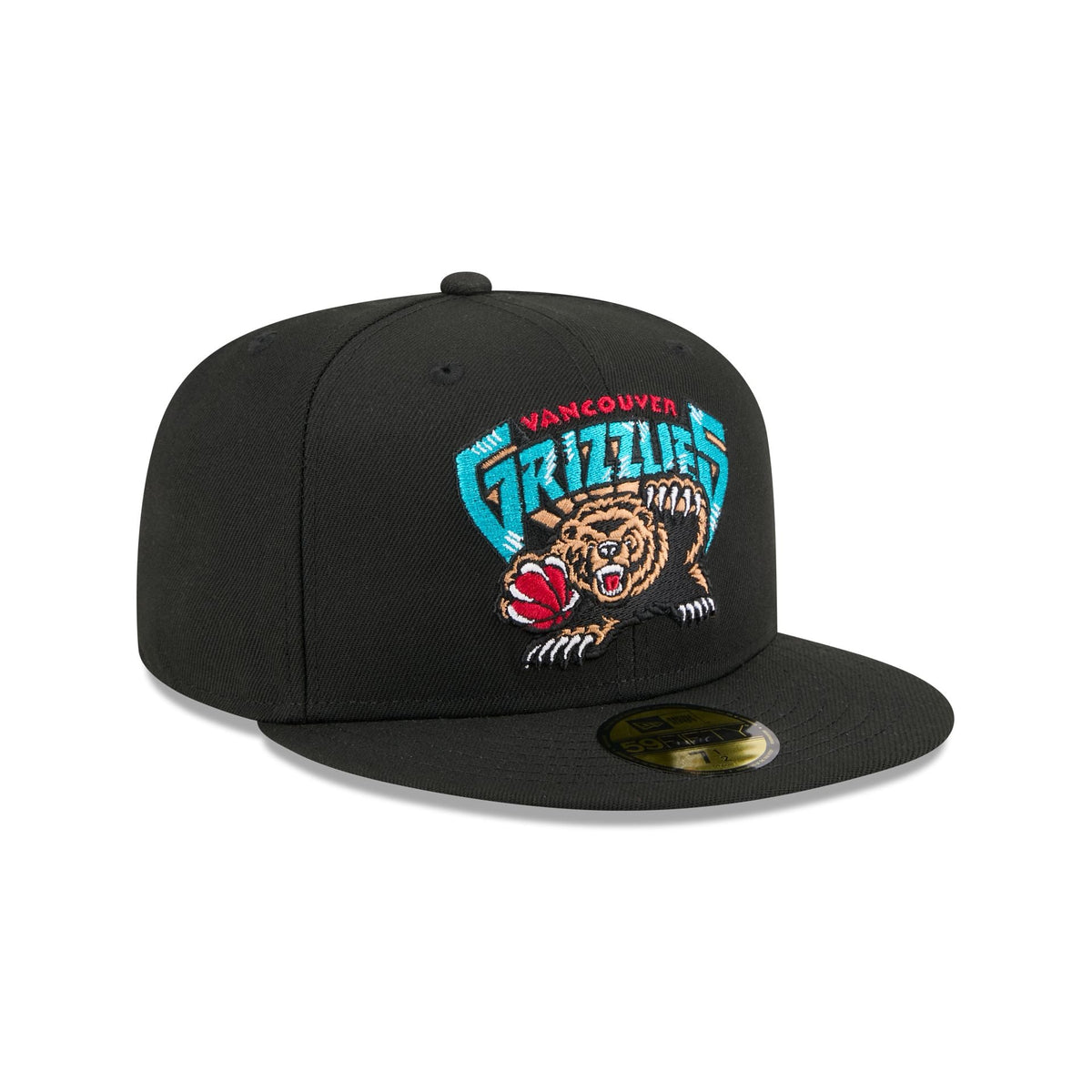 Vancouver Grizzlies 1995-2001 Hardwood Classics 59FIFTY Fitted Hat