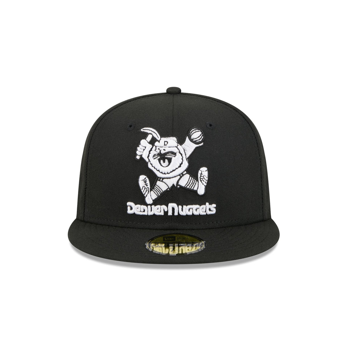 Denver Nuggets 1974-1981 Hardwood Classics Black 59FIFTY Fitted Hat