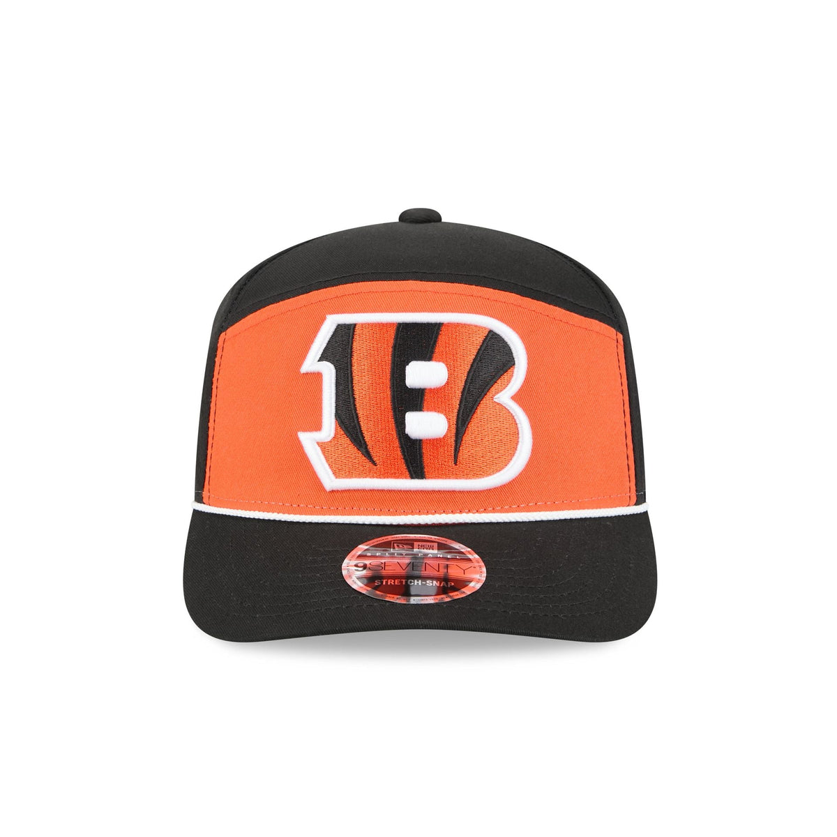 Cincinnati Bengals Split Panel 9SEVENTY Stretch-Snap Hat