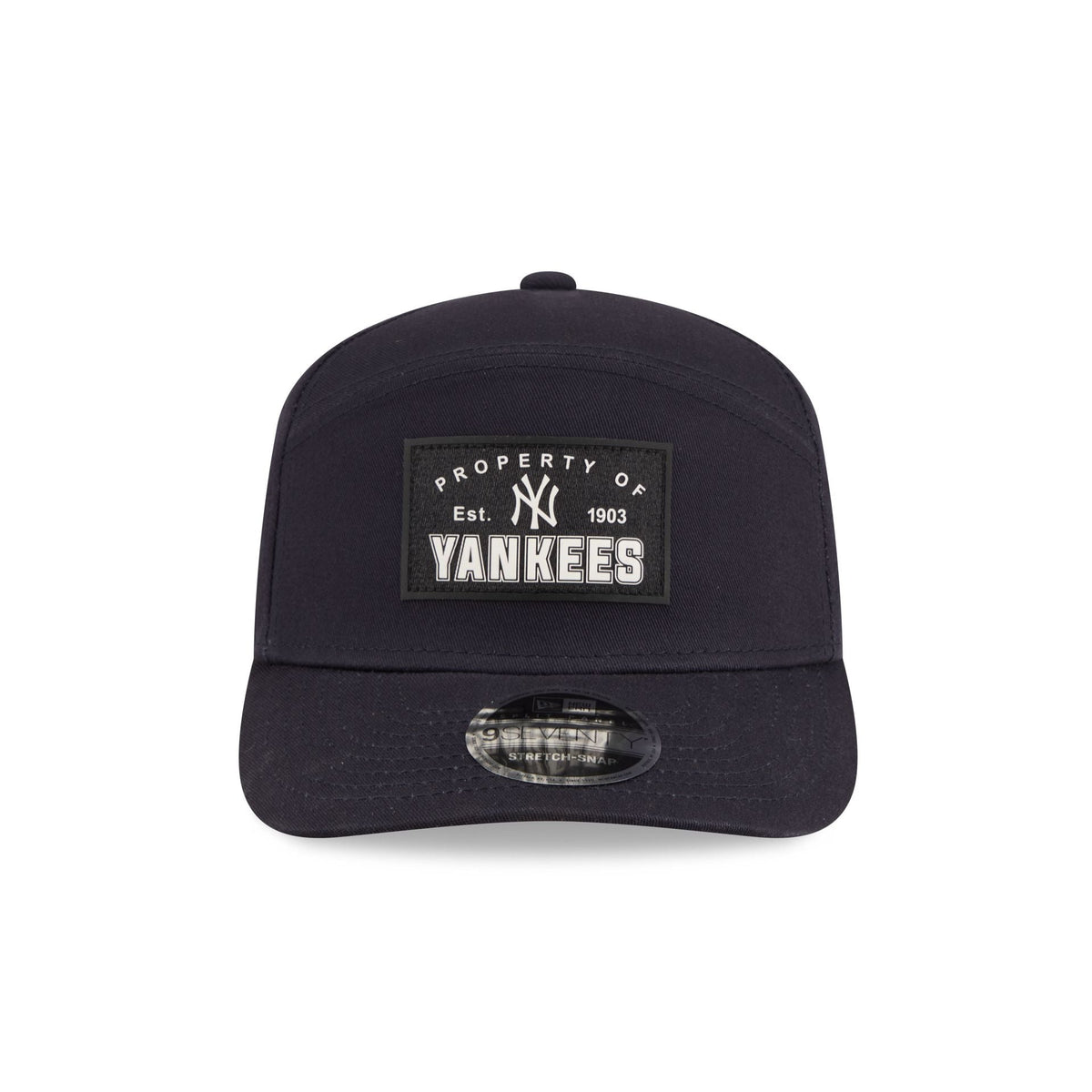 New York Yankees Property of Patch Split Panel 9SEVENTY Stretch-Snap Hat