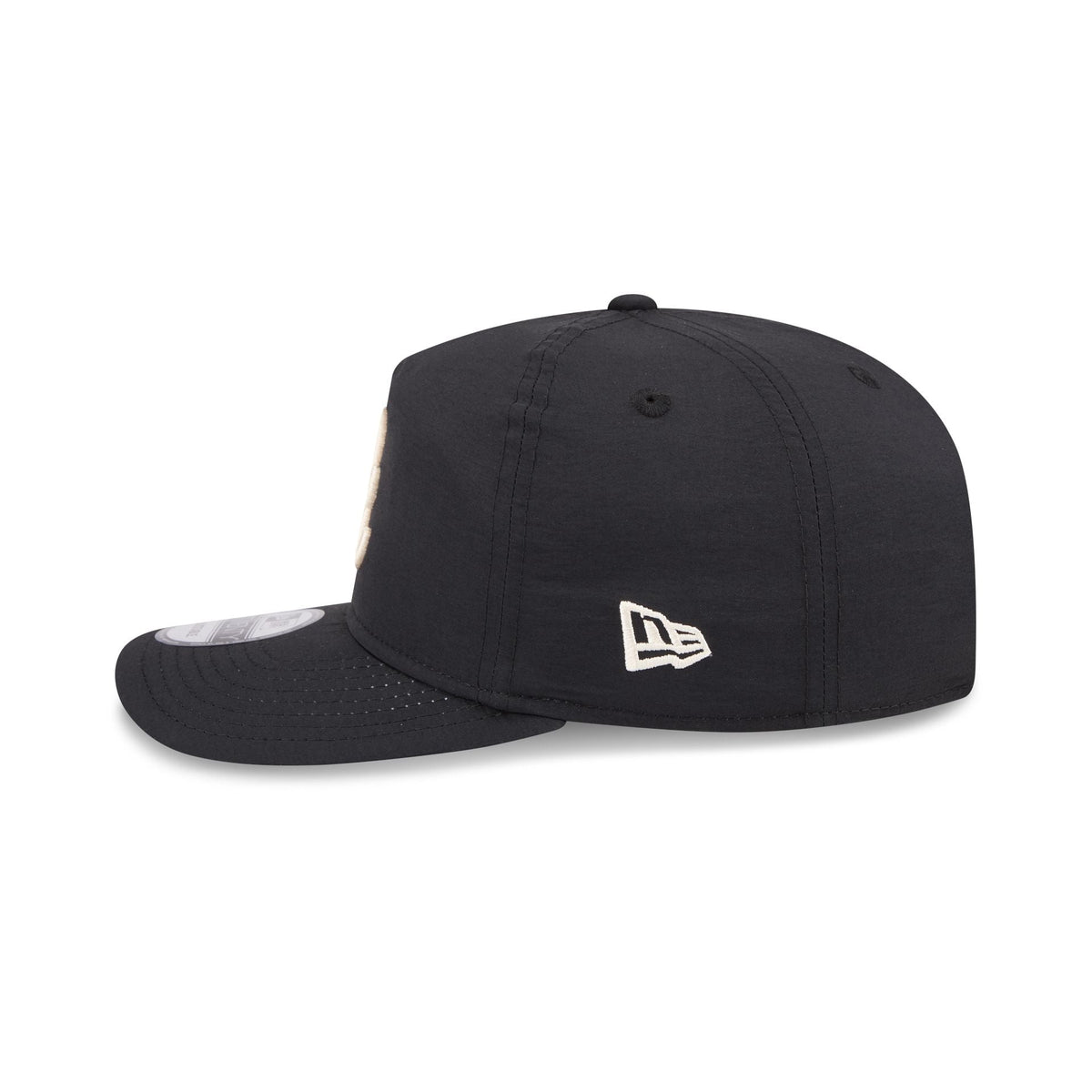Atlanta Braves Black Nylon 19TWENTY Snapback Hat