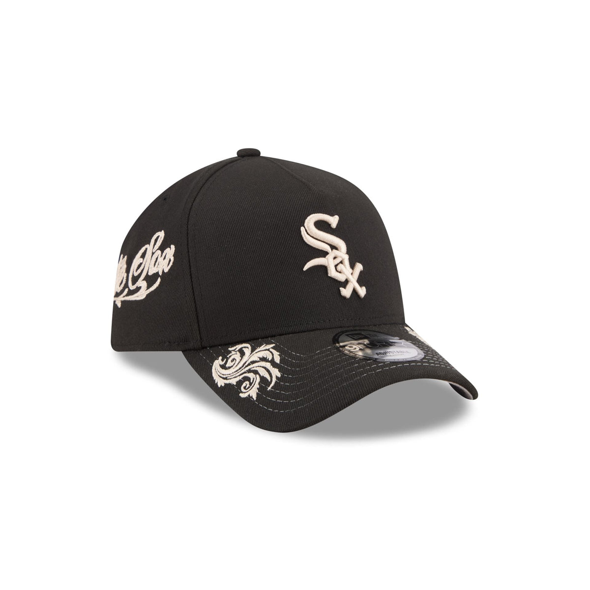 Chicago White Sox Script 9FORTY A-Frame Snapback Hat