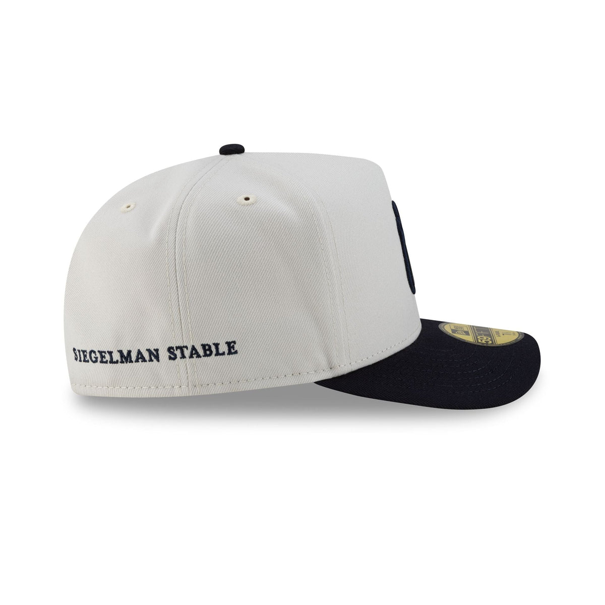 Siegelman Stable x New York Yankees Navy Visor 59FIFTY A-Frame Fitted Hat