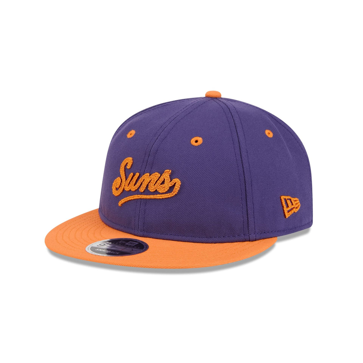Phoenix Suns Chainstitch Script Retro Crown 9FIFTY Snapback Hat