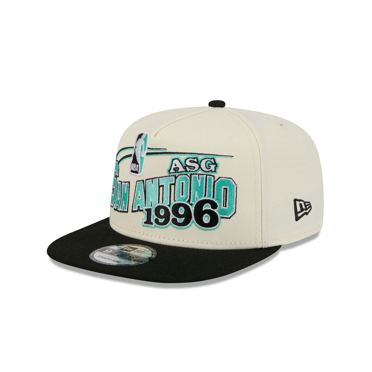 San Antonio Spurs Hardwood Classics 1996 All-Star Game 9FIFTY A-Frame Snapback Hat