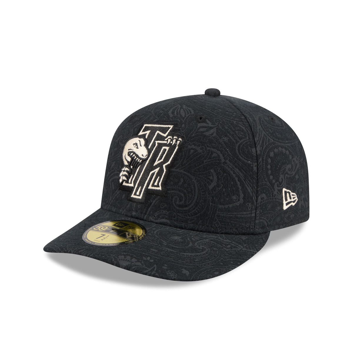 Toronto Raptors Three Looms Brushed Cotton 59FIFTY Fitted Hat