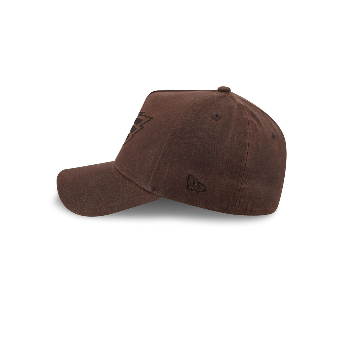 Philadelphia Eagles Waxed Canvas Brown 59FORTY A-Frame Fitted Hat