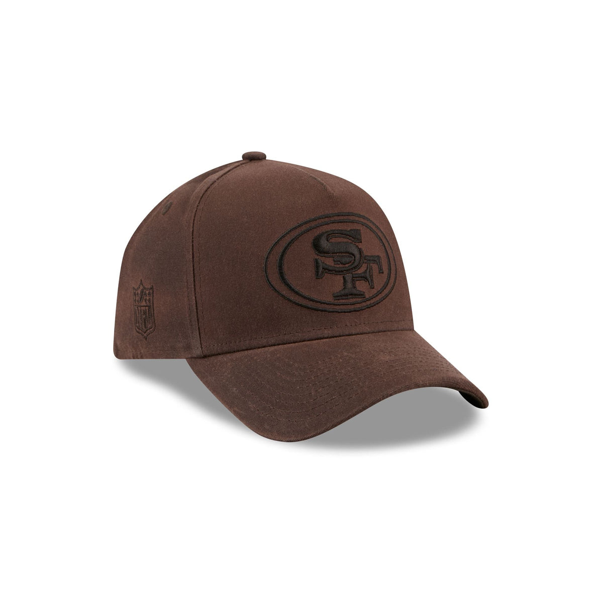 San Francisco 49ers Waxed Canvas Brown 59FORTY A-Frame Fitted Hat