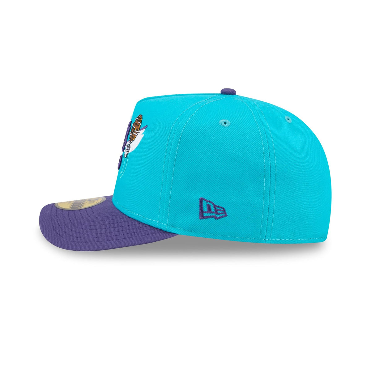 Charlotte Hornets Cartoon 59FIFTY A-Frame Fitted Hat