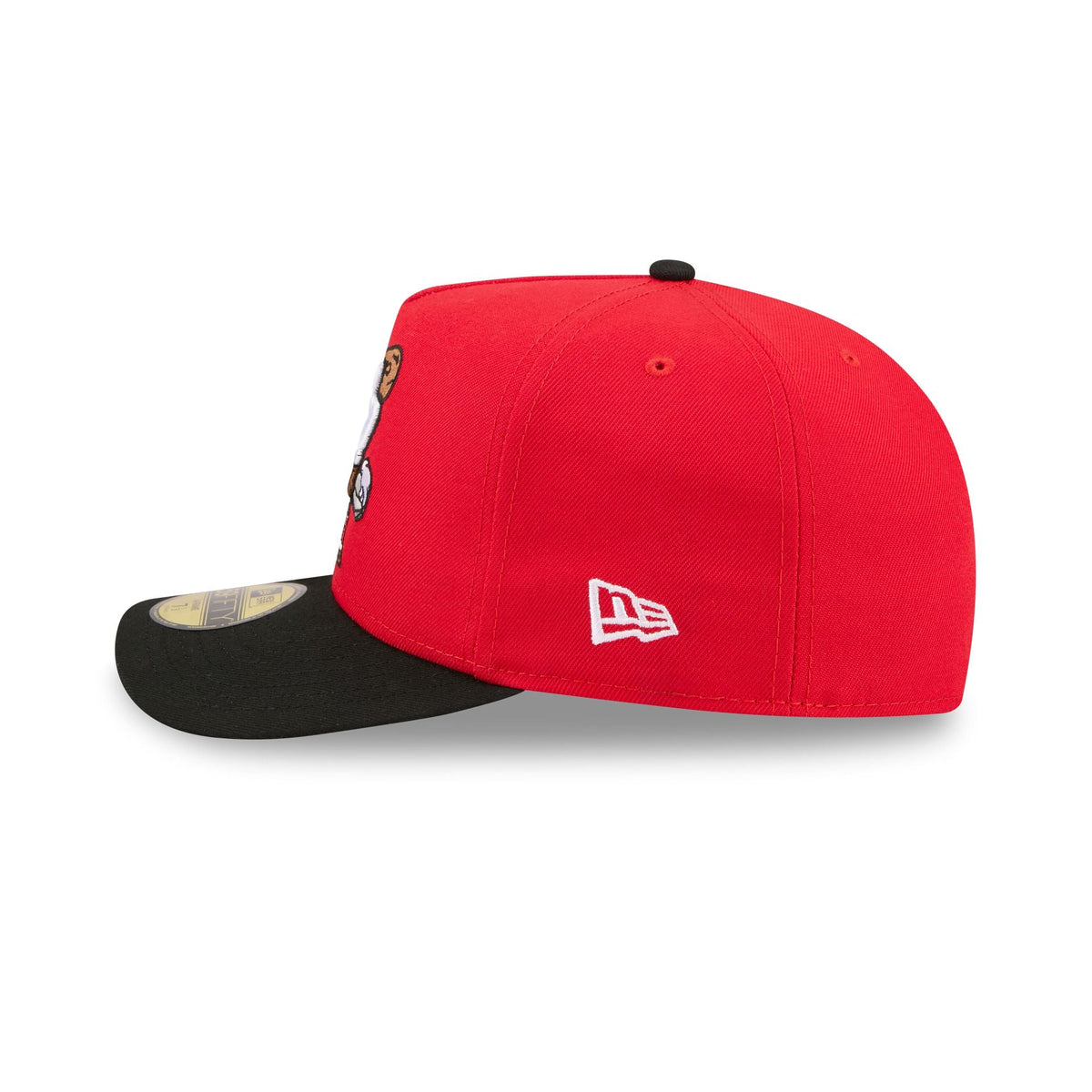 Toronto Raptors Cartoon 59FIFTY A-Frame Fitted Hat