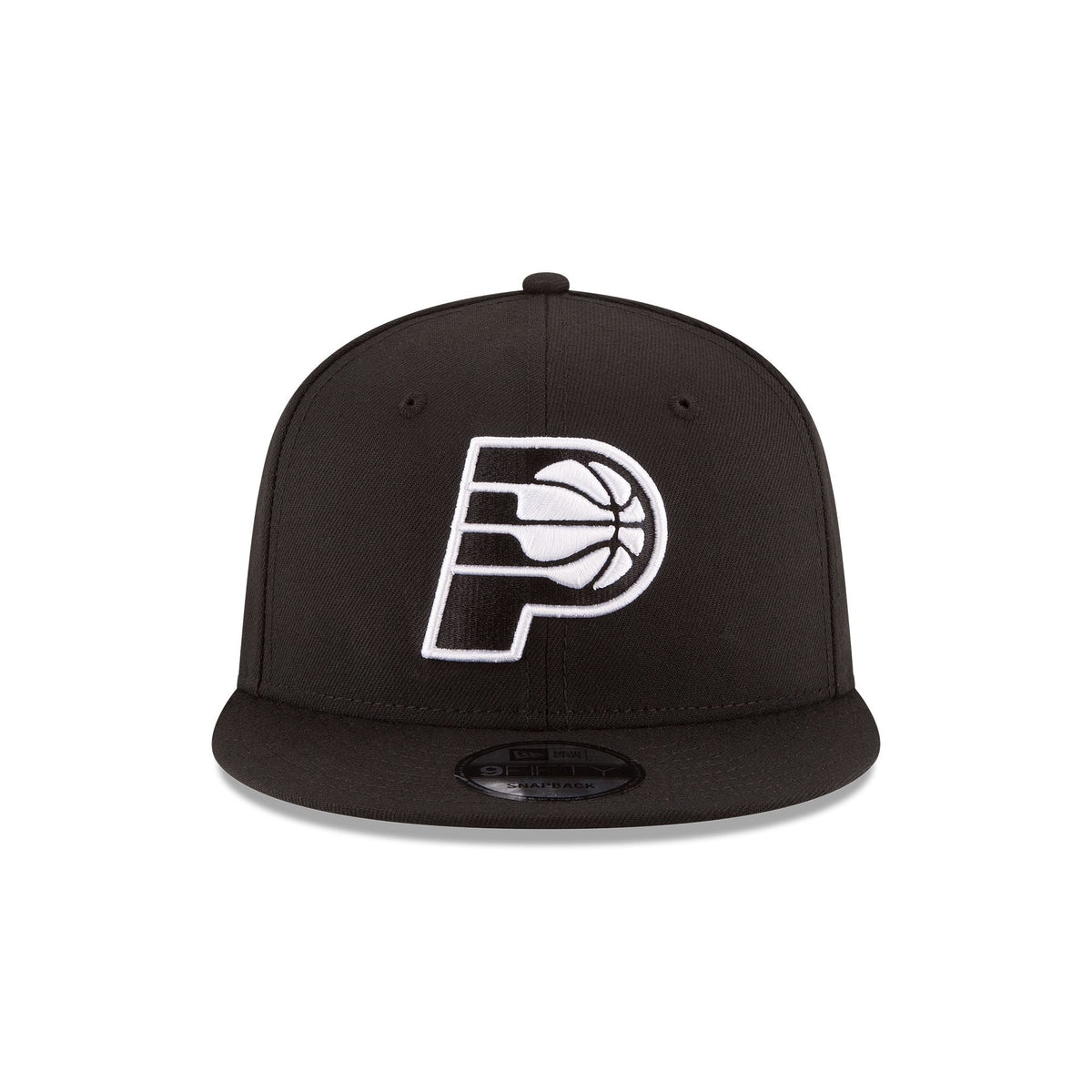 Indiana Pacers Basic Black & White 9FIFTY Snapback Hat